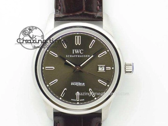 MIROTIME 0723 Affordable Mark XVII IW326501 FKF 1:1 Best Edition Black Dial on Black Leather Strap 7131